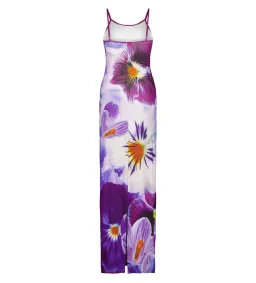 With Harper Lu Slip Maxi Dress Indigo Blossom Size S/AU 8 for rent on The Volte - image 6