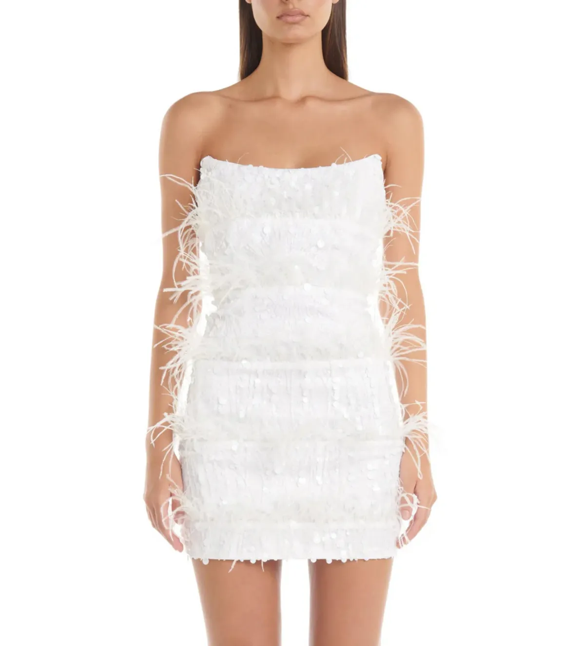 Eliya the Label Tiffany Dress in White Size XS / AU 6 - Image 4