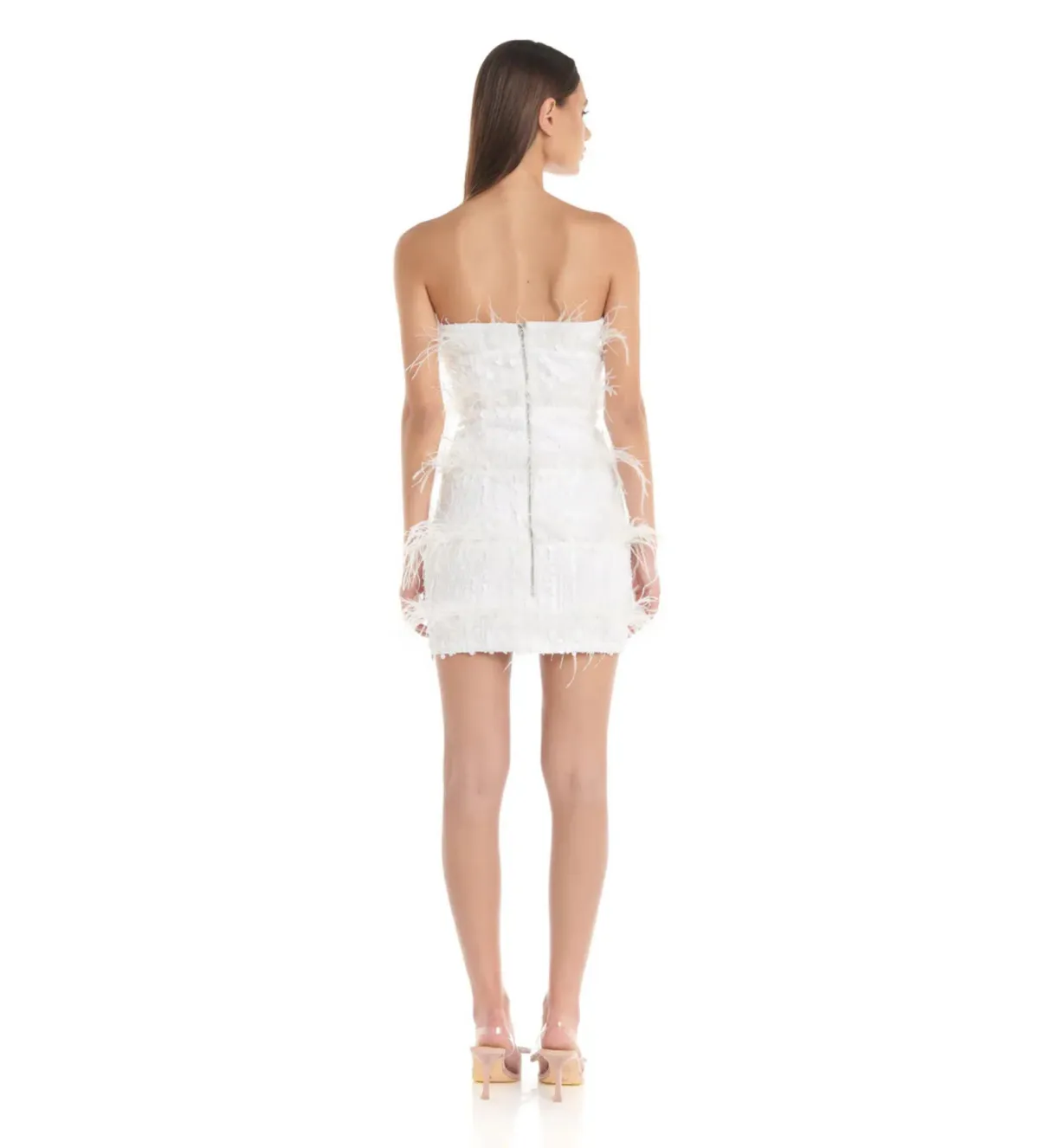 Eliya the Label Tiffany Dress in White Size XS / AU 6 - Image 3
