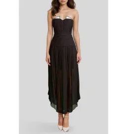 Sass & Bide Sweet Valentina Dress Black Size AU 10 for rent on The Volte - image 1
