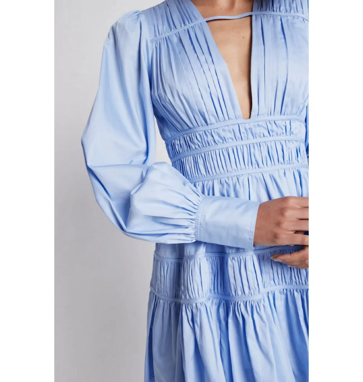 Aje Fallingwater Mini Dress Blue Size 16 - Image 2