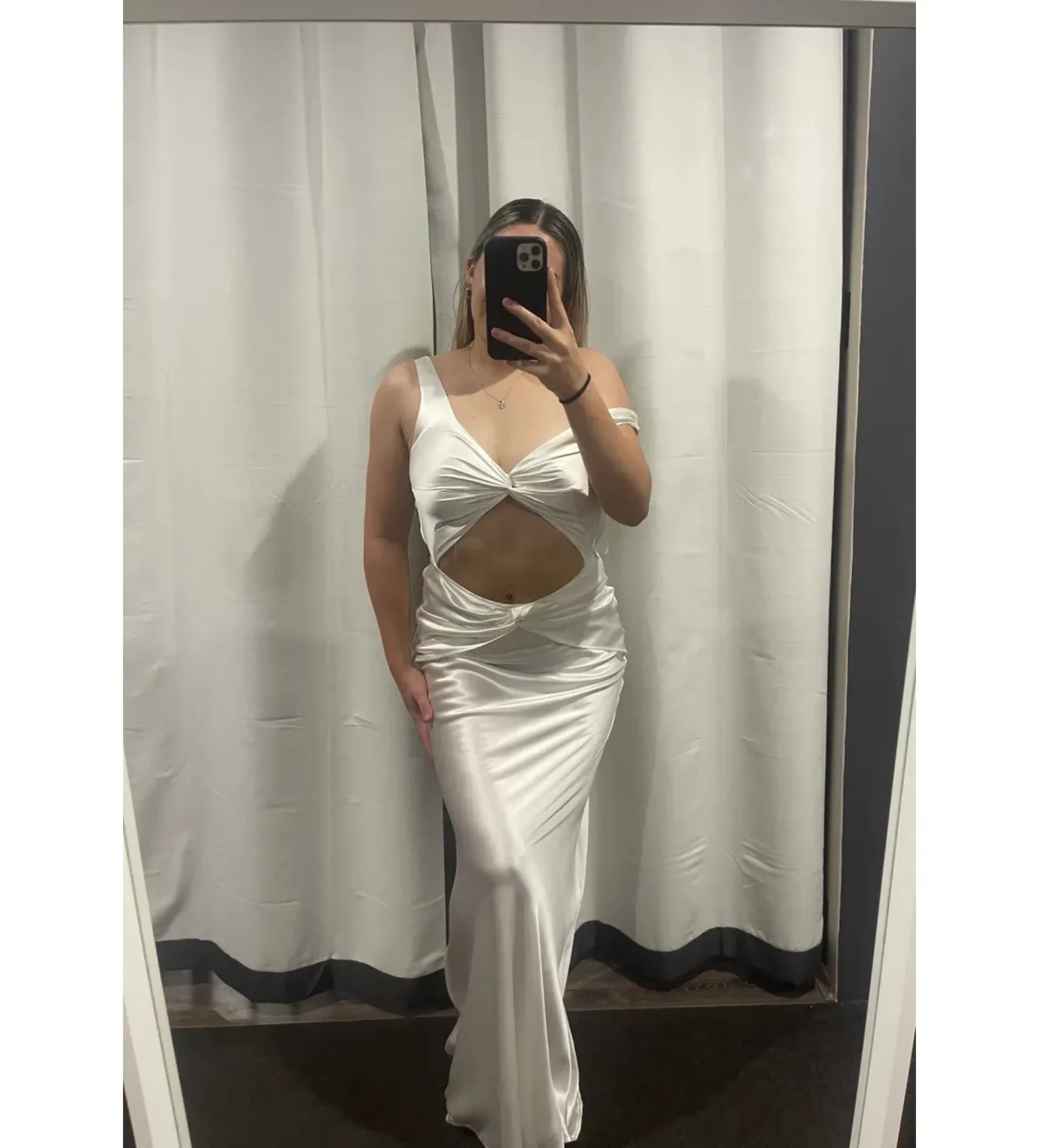 Natalie Rolt Tamika Gown White Size 1/AU 8 - Image 1