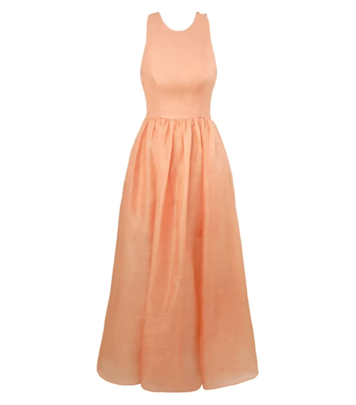 Zimmermann Illuminate Racer Maxi Dress in Guava Size 0 / AU 8 - Image 3