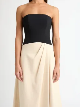 Sheike Grace Gown Cream & Black Size 8 for rent on The Volte - image 3