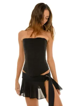 Are You Am I Black Sunniva Set Mini Black Size AU 6 for rent on The Volte - image 2