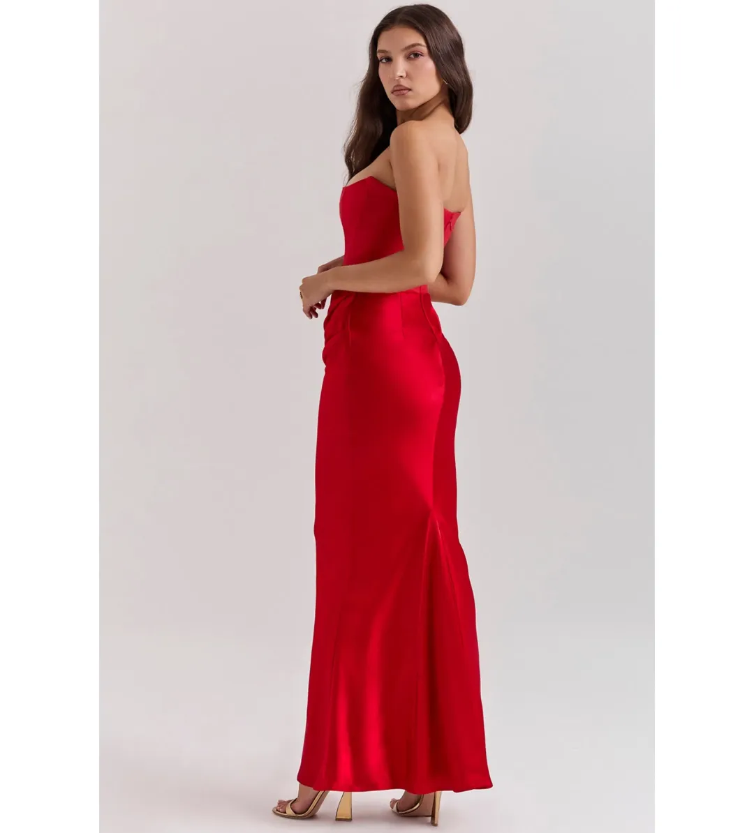 House of CB Persephone Scarlett Red Size M/Au 10-12 for rent on The Volte - main image