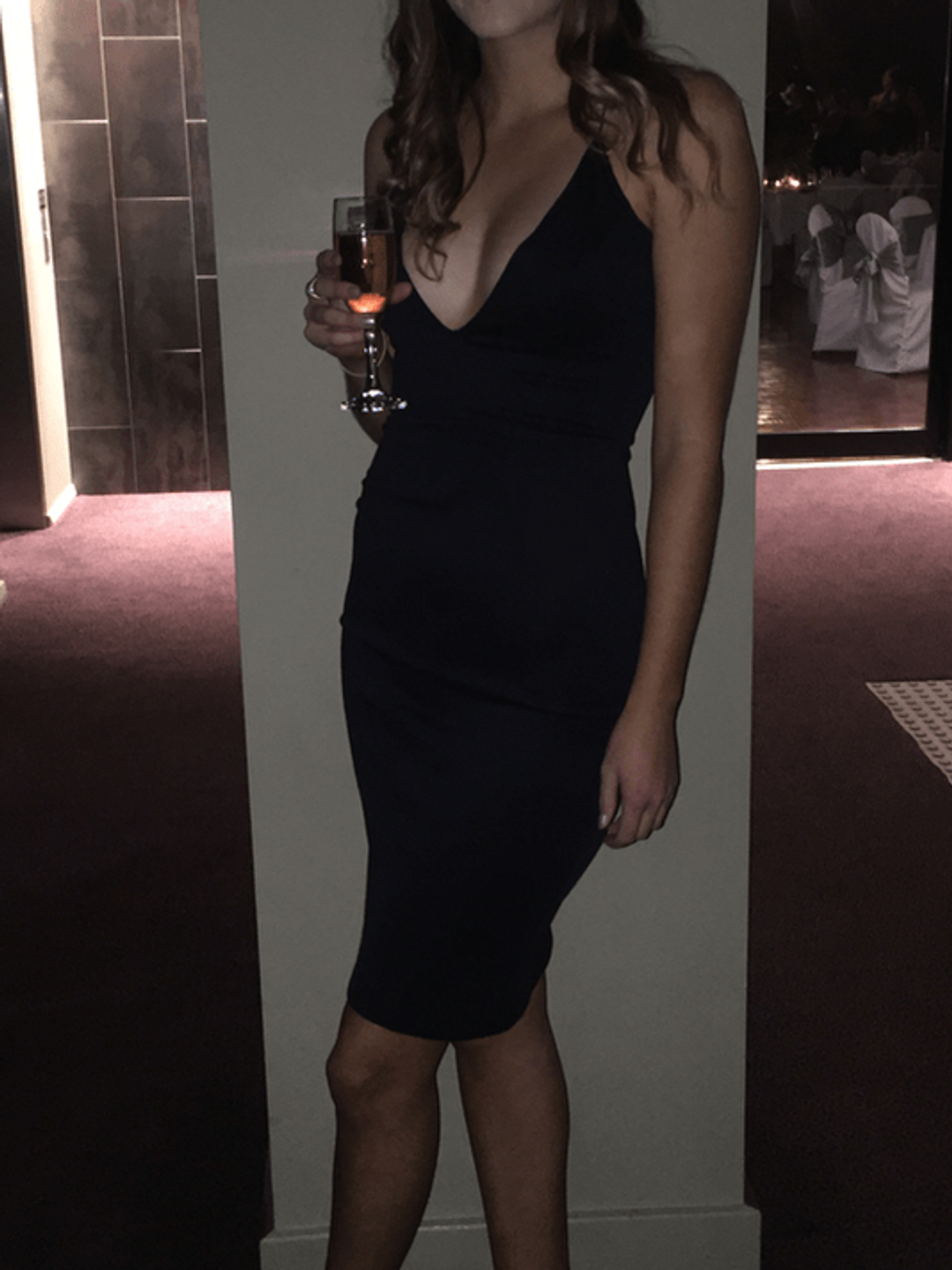 Aquila Dress Black size 8 for rent on The Volte - main image