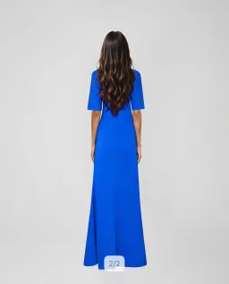 Atoir Raya Maxi Dress Electric Blue Size 6 for rent on The Volte - image 2