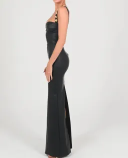 Dolls House Gigi Dress Black Maxi Size 6 for rent on The Volte - image 2