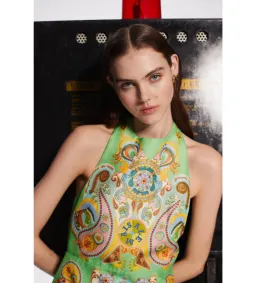 Alemais Pinball Print Mini Dress Multi Size AU 10 for rent on The Volte - image 5