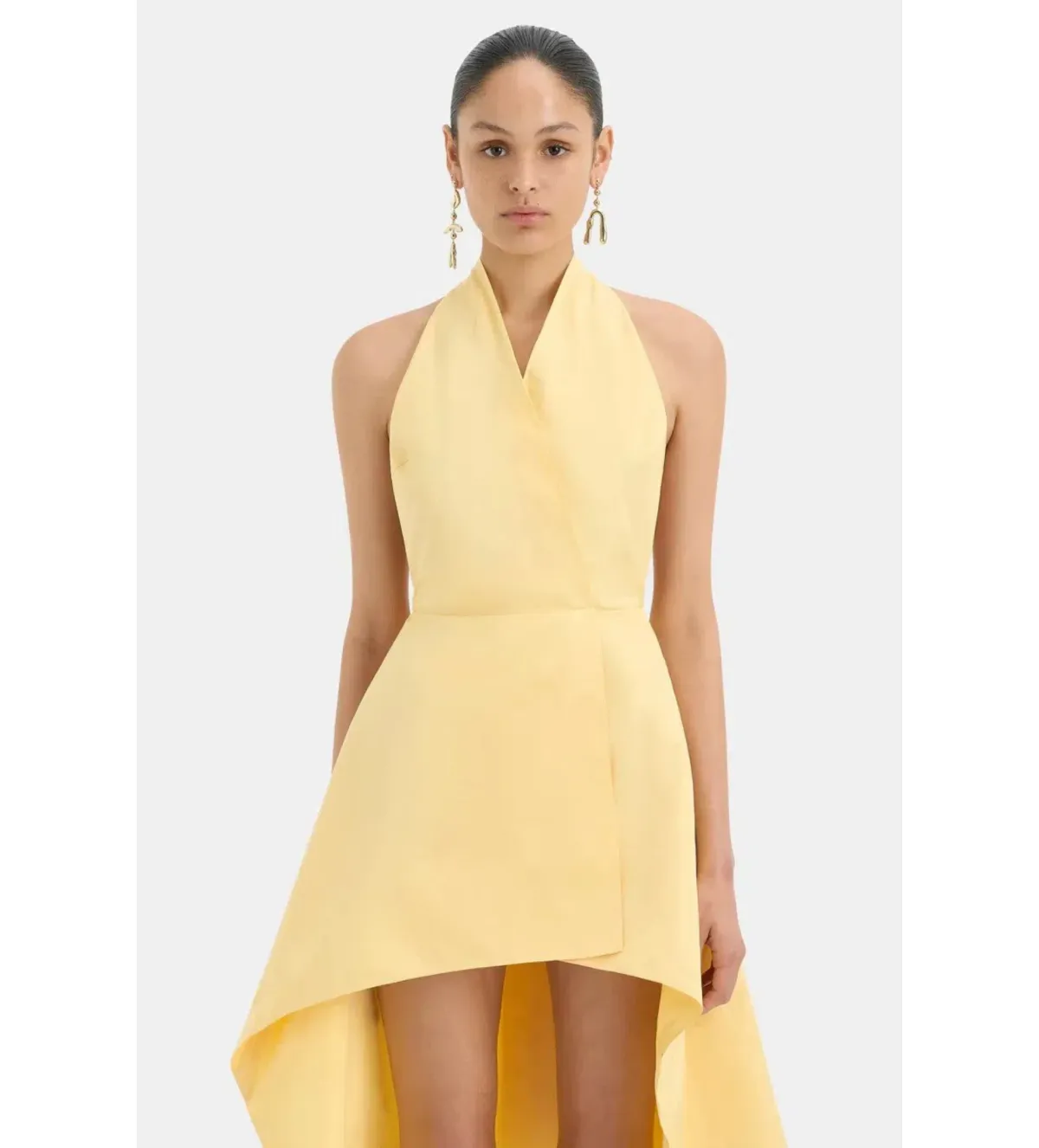 Sir the Label Yan Yan Gown Yellow Size 0/AU 6 - Image 4
