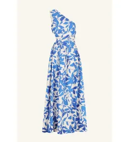 Shona Joy Bleue Asymmetrical Cut Out Maxi Dress Size AU 8 for rent on The Volte - image 5