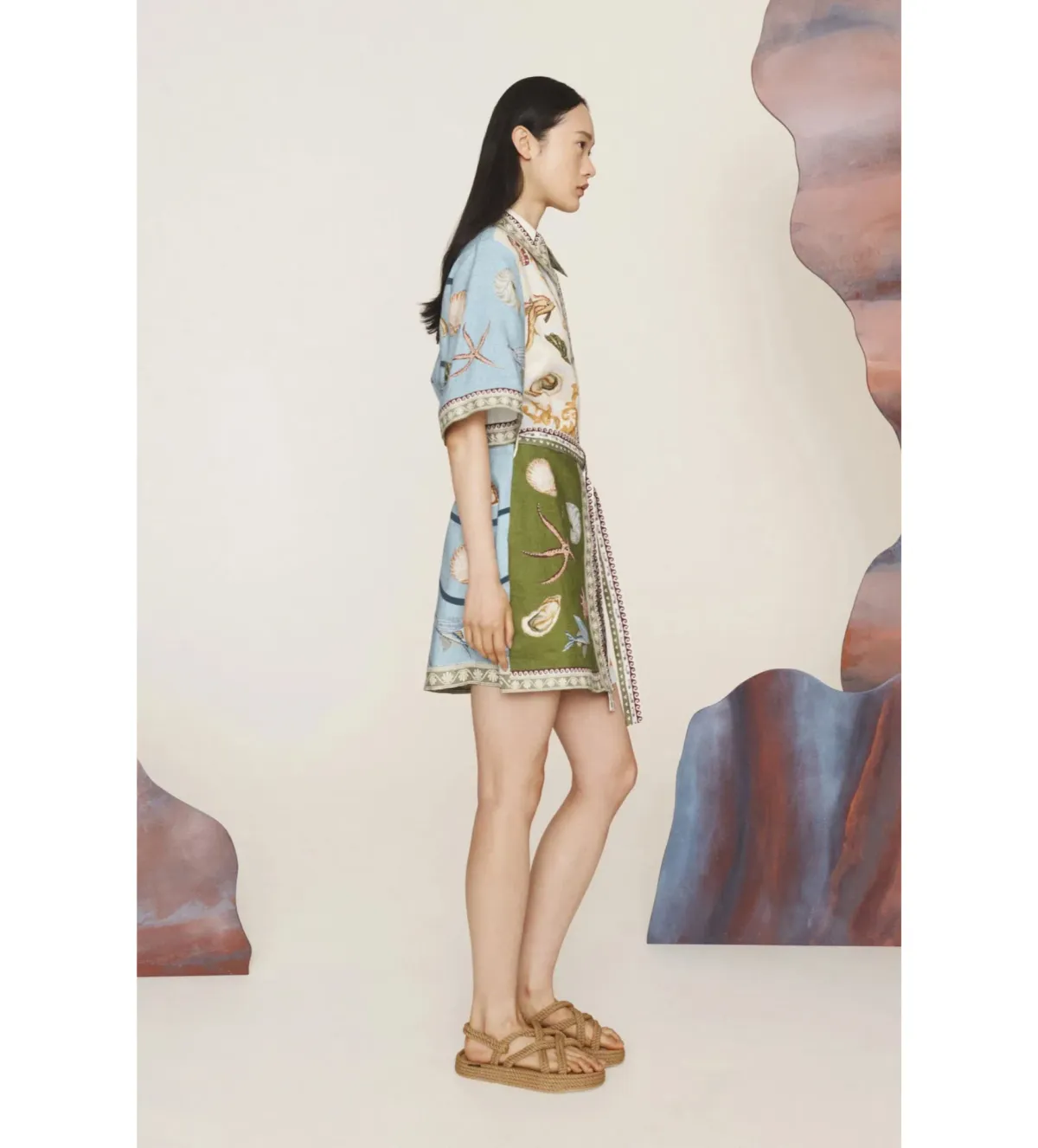 Alemais Bath House Mini Dress Size AU 8 - Image 3