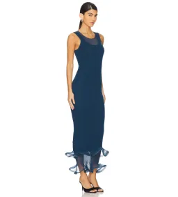 SIMKHAI Daniella Sleeveless Midi dress in Celestial Size 8/S for rent on The Volte - image 2