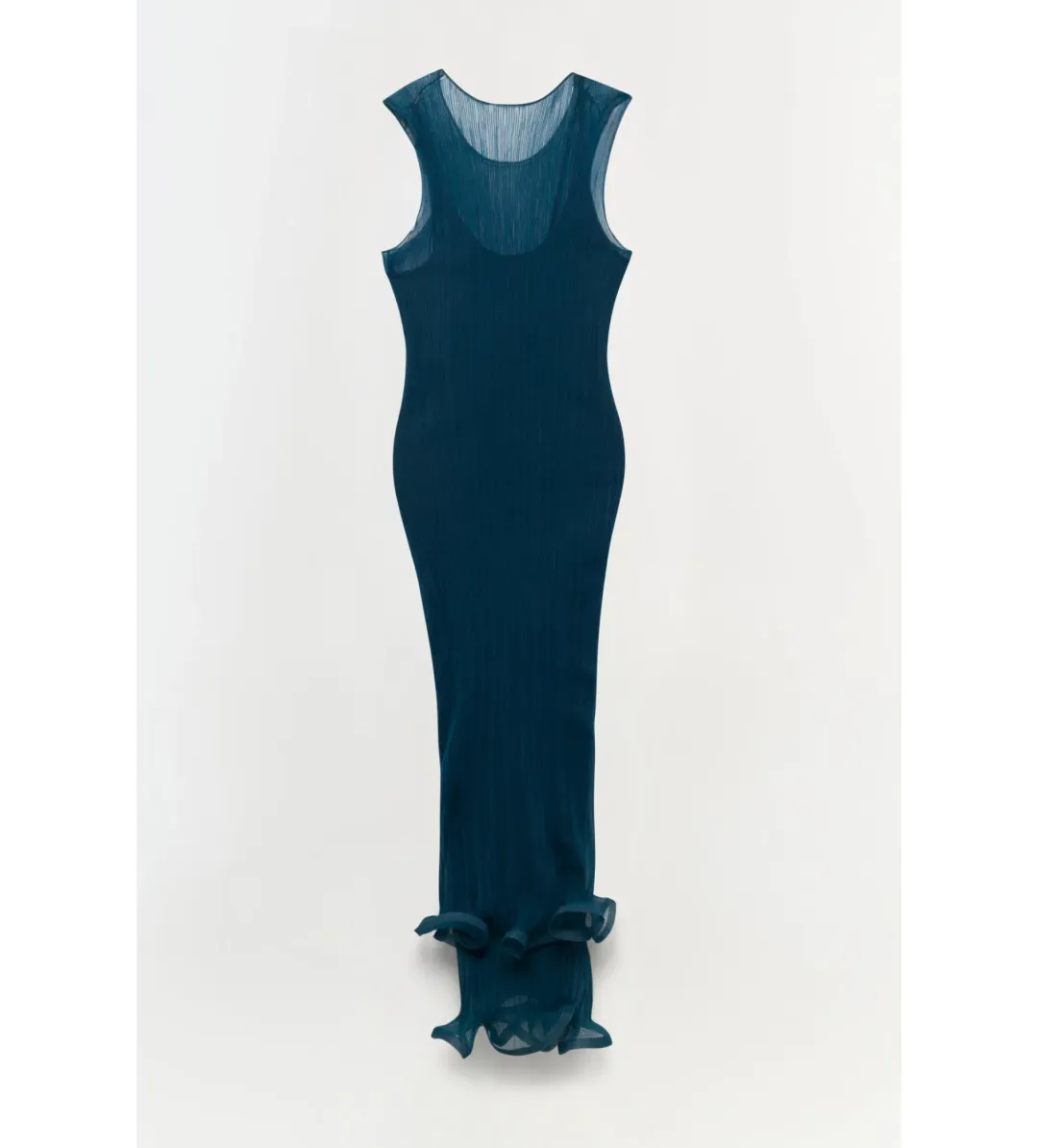 SIMKHAI Daniella Sleeveless Midi dress in Celestial Size 8/S for rent on The Volte - main image