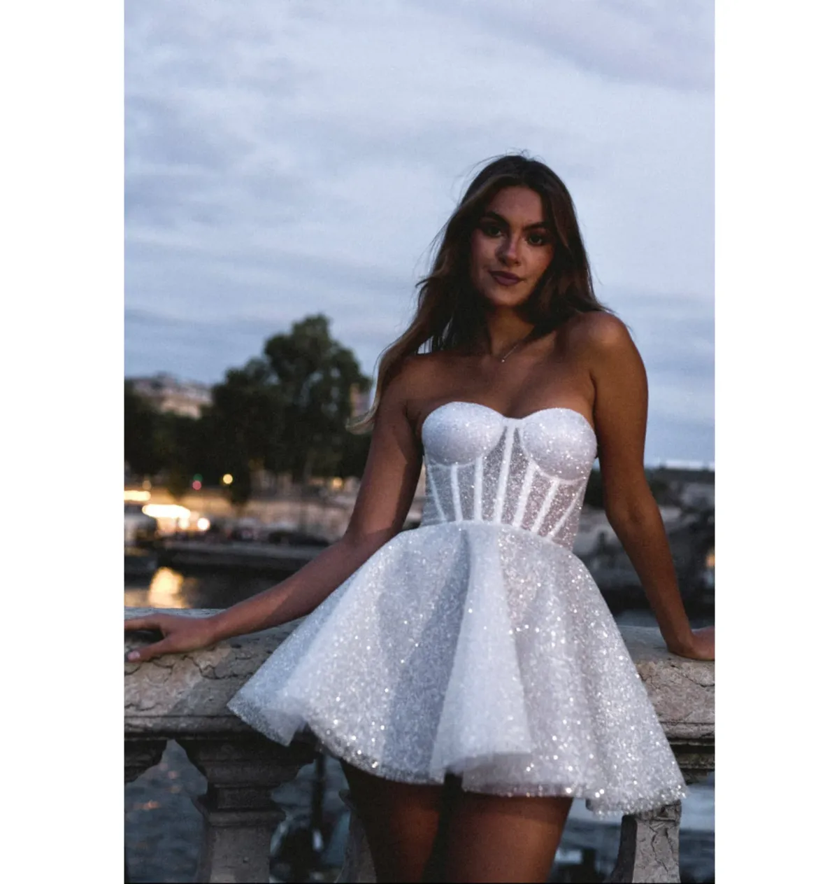 Rosie Etienne Emmelie Dress White Size XS / AU 6 - Image 2