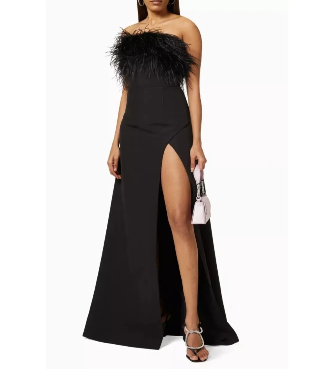 Rachel Gilbert Linc Gown Black Size 2/AU 10 for rent on The Volte - main image
