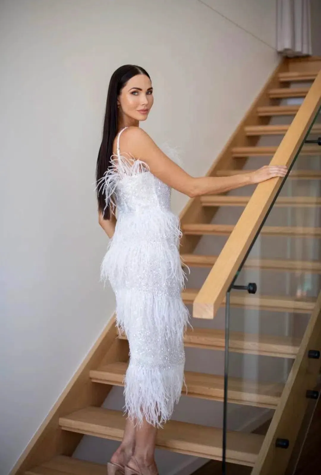 Rachel Gilbert Frenchy Dress White 2/ AU 10 for rent on The Volte - main image