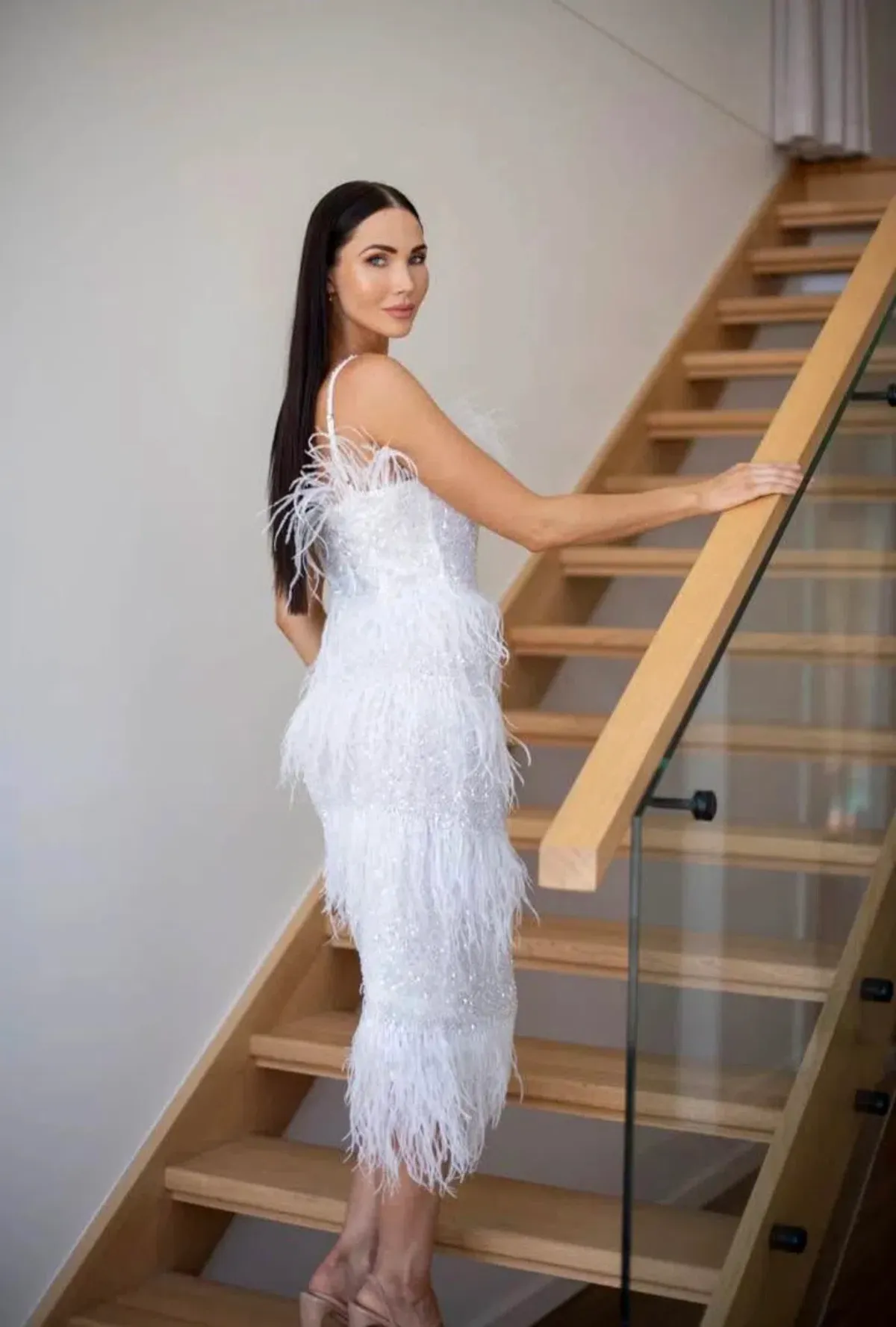 Rachel Gilbert Frenchy Dress White 2/ AU 10 - Image 2