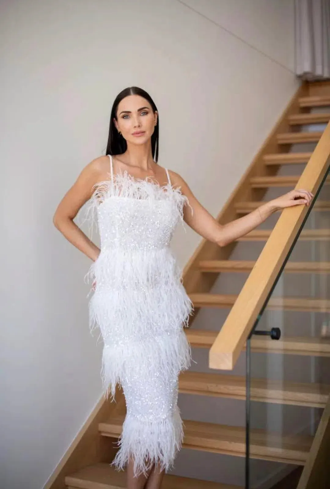 Rachel Gilbert Frenchy Dress White 2/ AU 10 for rent on The Volte - main image