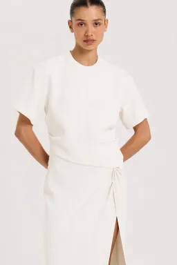 Henne Avila Maxi Gown White Size 10 for rent on The Volte - image 2