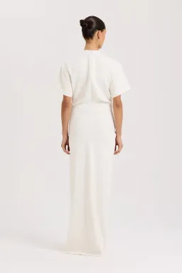 Henne Avila Maxi Gown White Size 10 for rent on The Volte - image 5