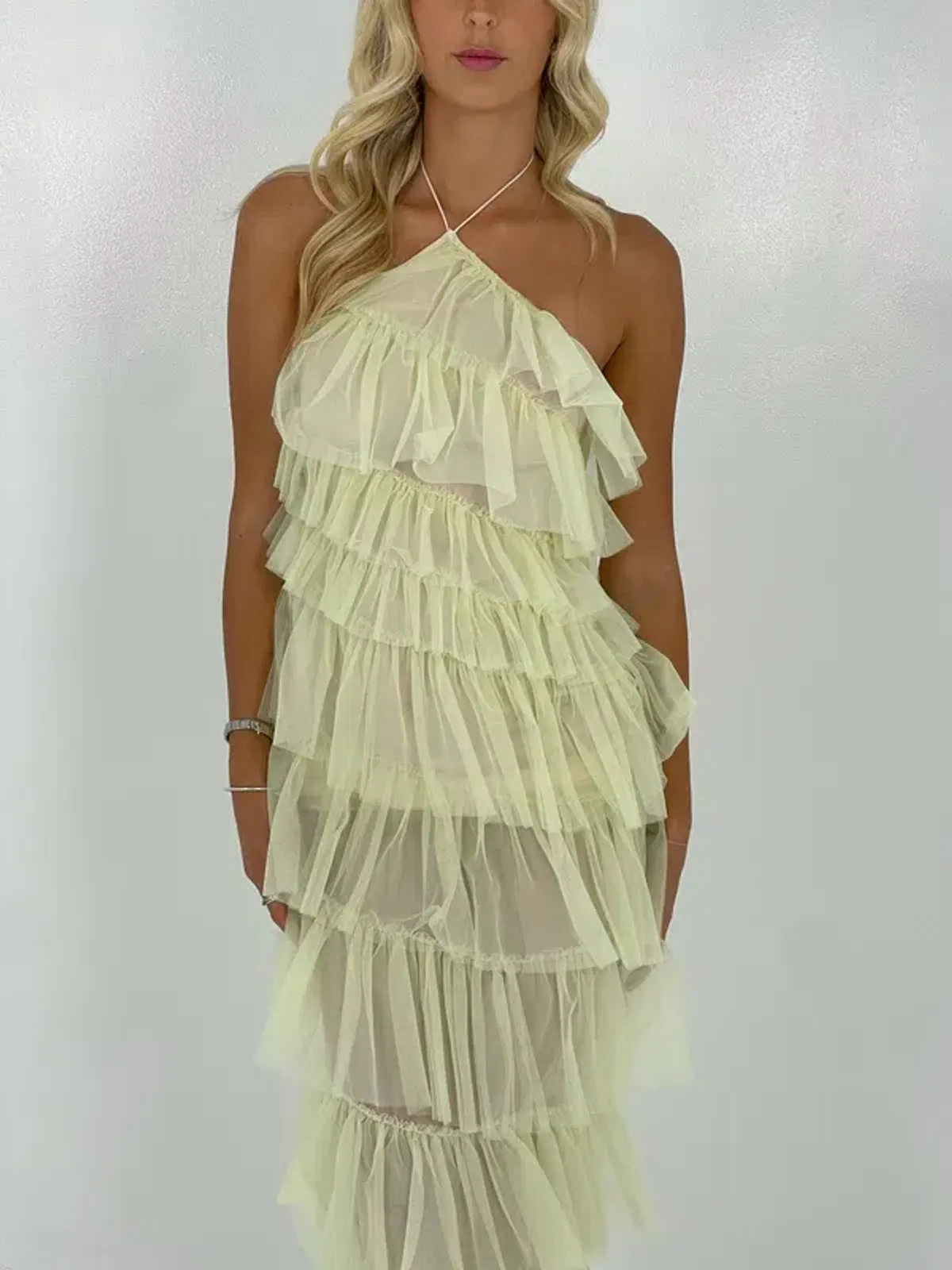 The Bar Limoncello Henri Gown Size XS / AU 6 - Image 4