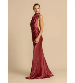 Arcina Ori Gaia Dress in Plum Size 8 for rent on The Volte - image 3