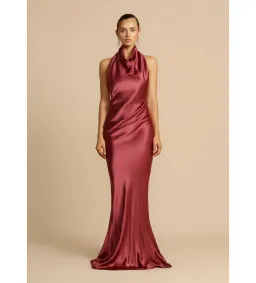 Arcina Ori Gaia Dress in Plum Size 8 for rent on The Volte - image 1