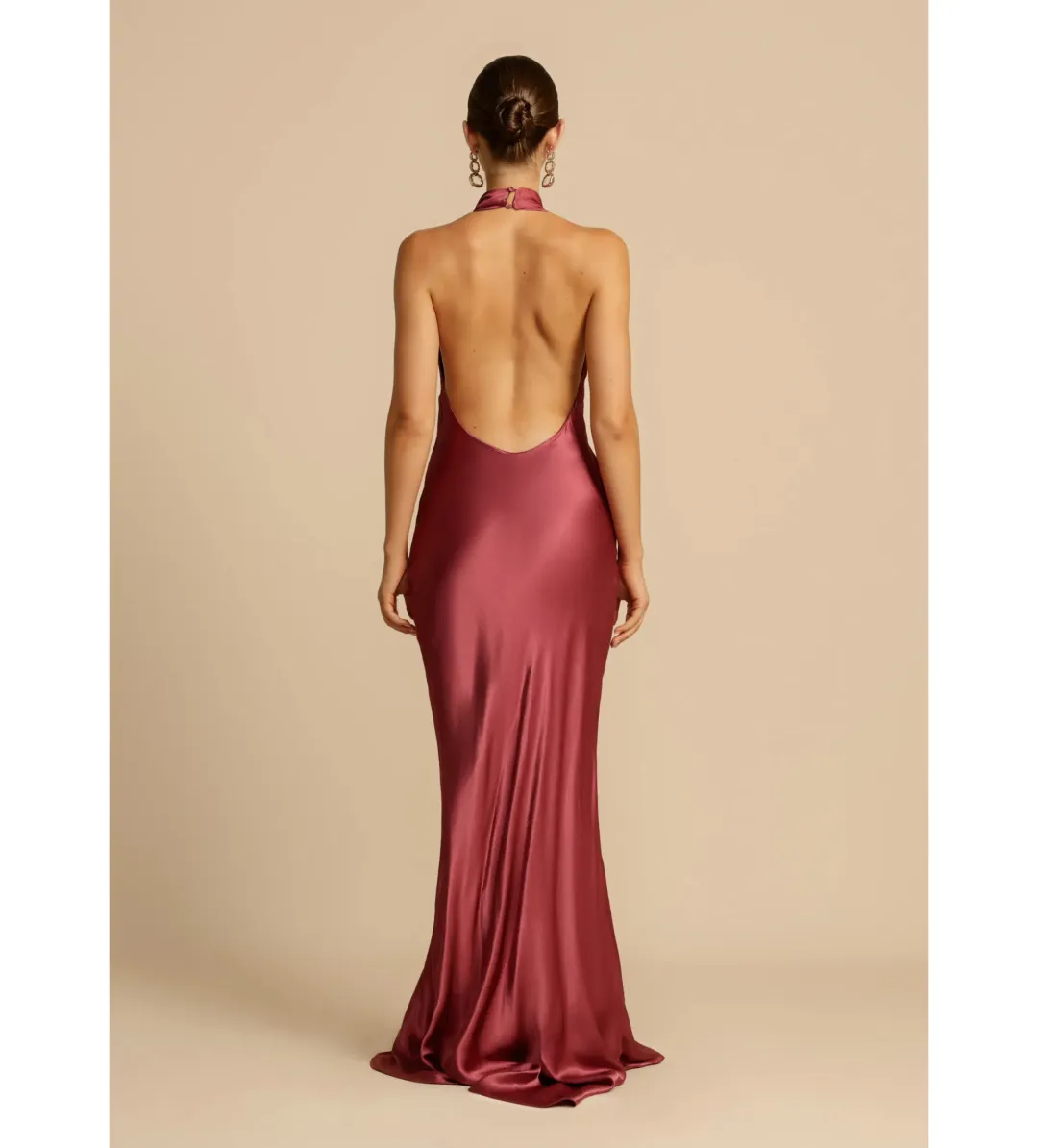 Arcina Ori Gaia Dress in Plum Size 8 for rent on The Volte - main image