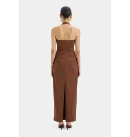 Sir the Label Nikki Gown in Brown Size 1 / AU 8 for rent on The Volte - image 4