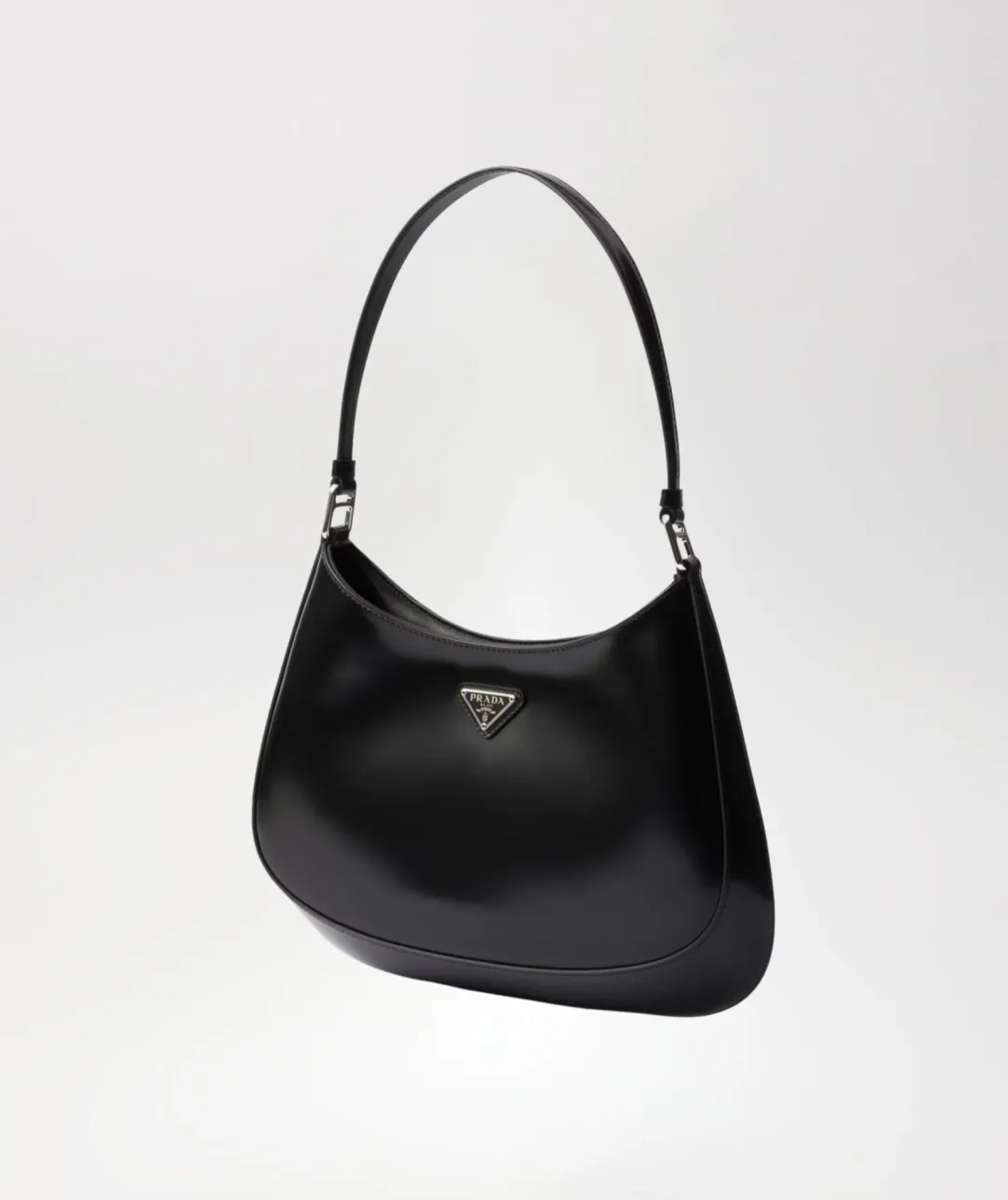 Prada Black Cleo Shoulder Bag for rent on The Volte - main image