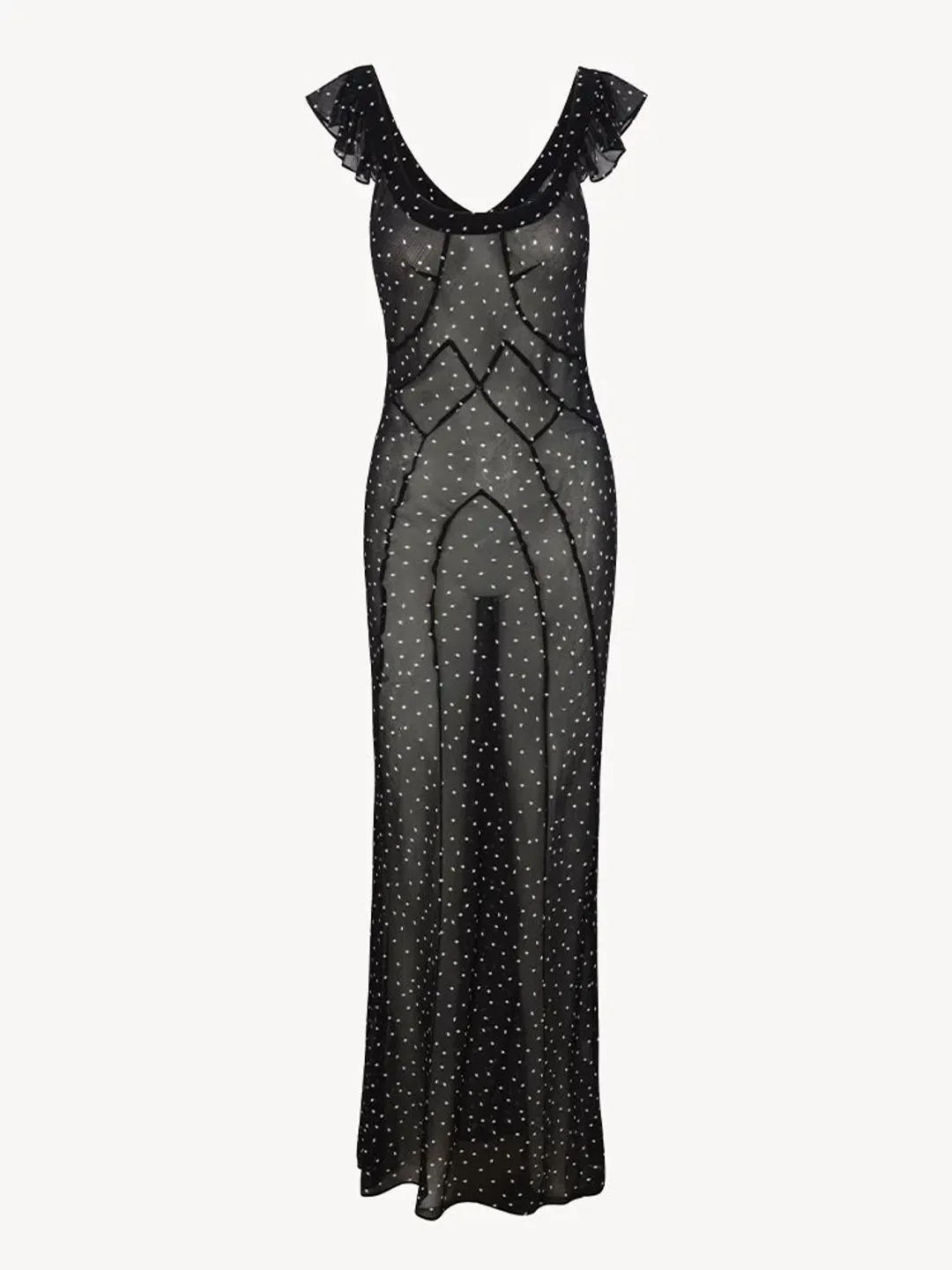 Realisation The Lila Dress in Celestial Black Size XS / AU 6 for rent on The Volte - main image