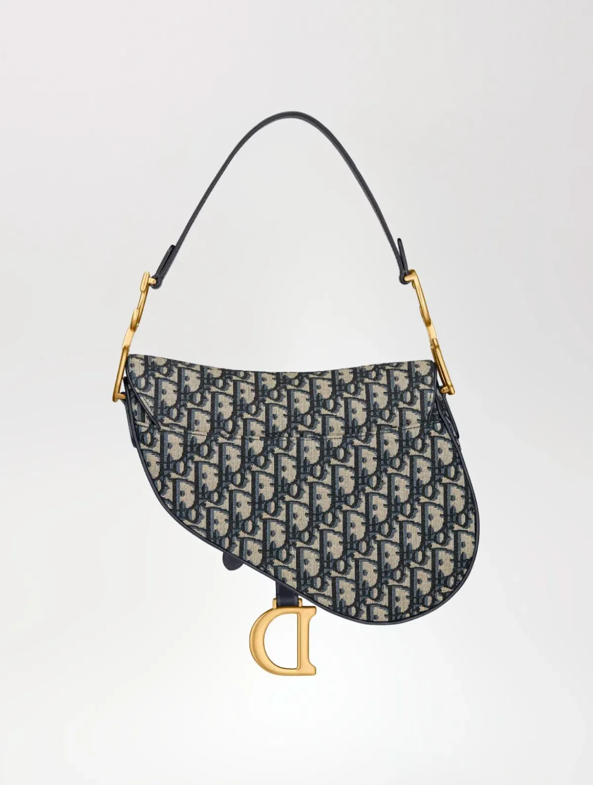 Dior Saddle Blue Oblique Jacquard - Image 2
