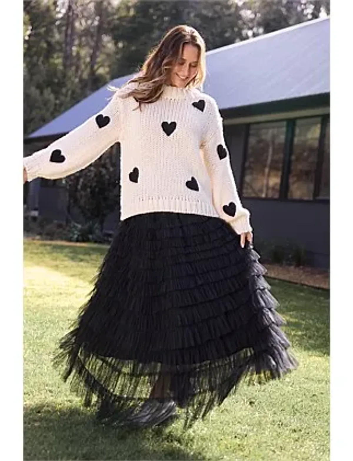 Brave + True Chance Skirt Black Size S/ Au 10 - Image 3