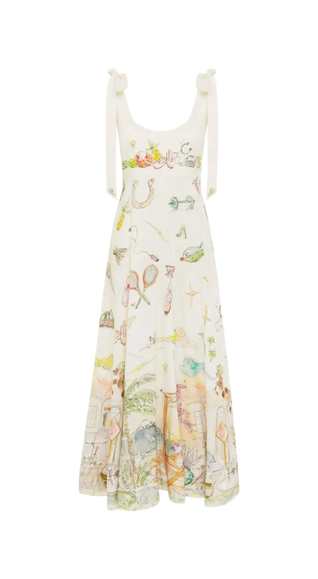 Alemais Anouk Ballet Sundress Size 8 for rent on The Volte - main image