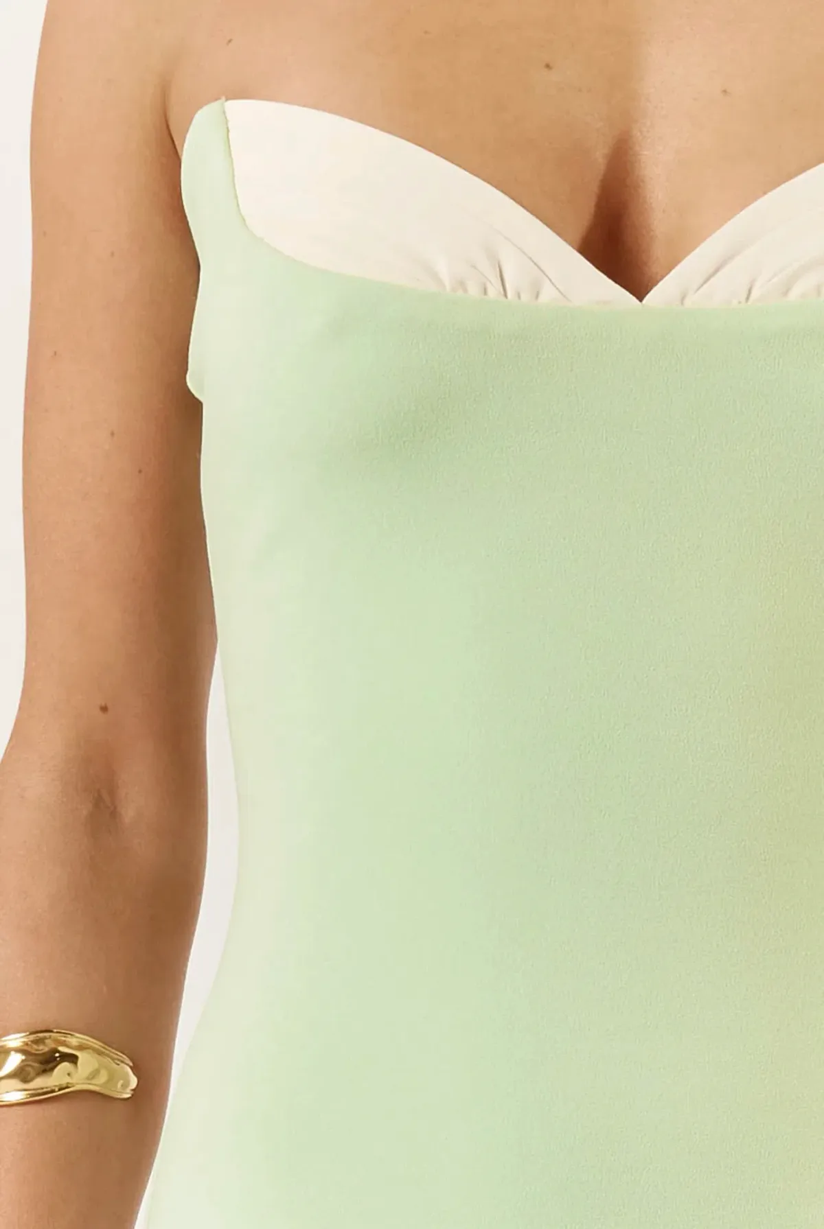 She is Olla Nicolette Maxi Dress Green Size XS/Au 6 - Image 3