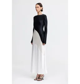 Acler Brockworth Midi Dress in Pearl Mix Size AU 10 for rent on The Volte - image 2