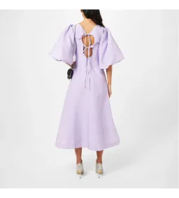 Rachel Gilbert Emiko Dress Lilac Size 16 for rent on The Volte - image 3