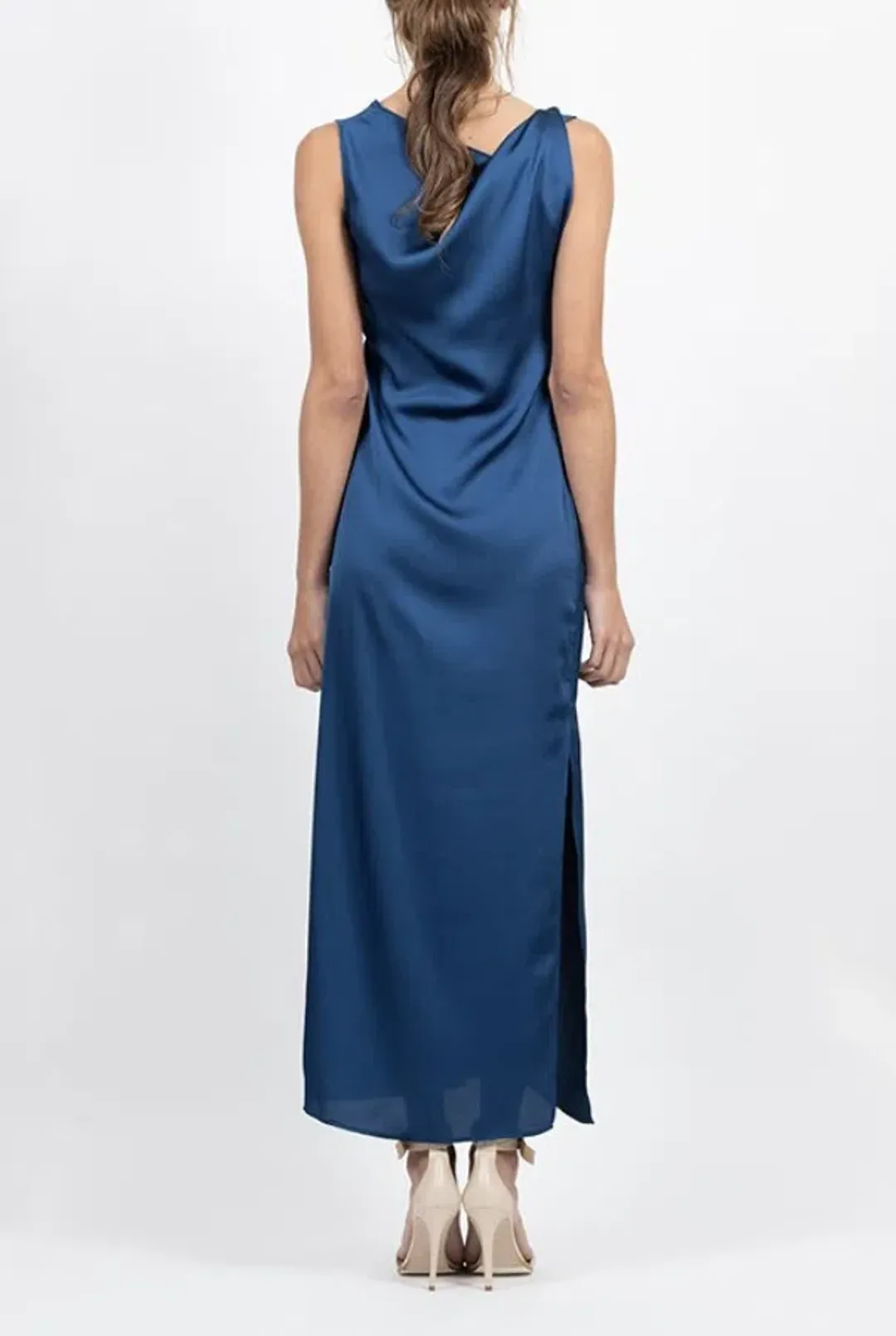 One Fell Swoop Nina Maxi Gown Blue Size 6 for rent on The Volte - main image