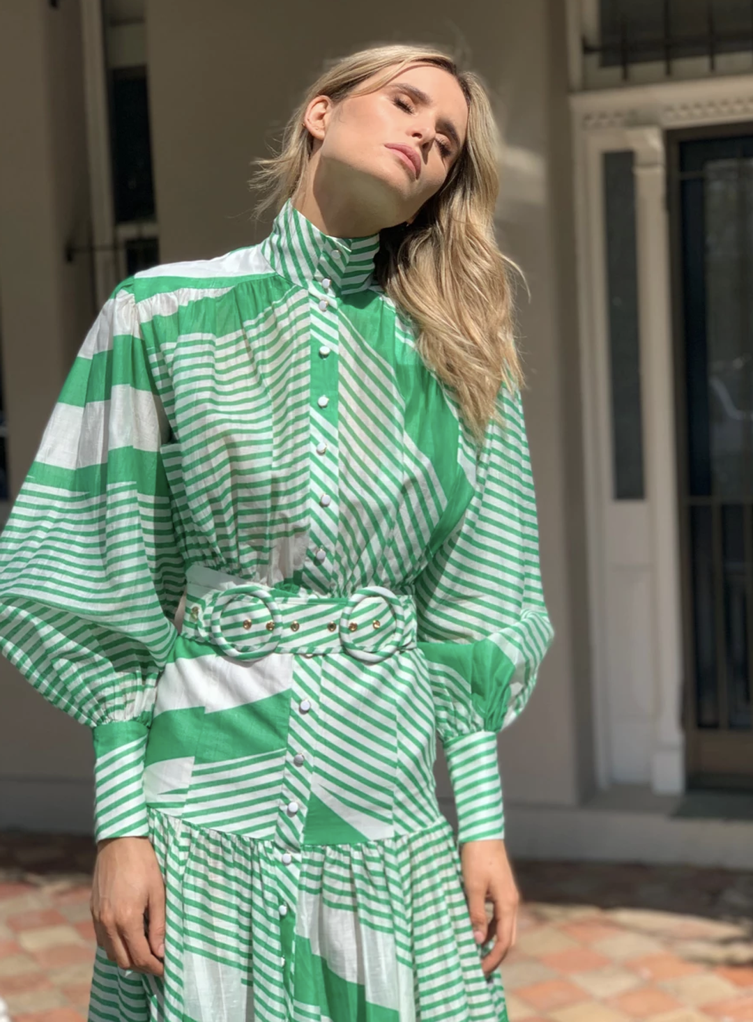 Mackenzie Mode Mackenzie Maxi Dress Print Size 6 for rent on The Volte - main image