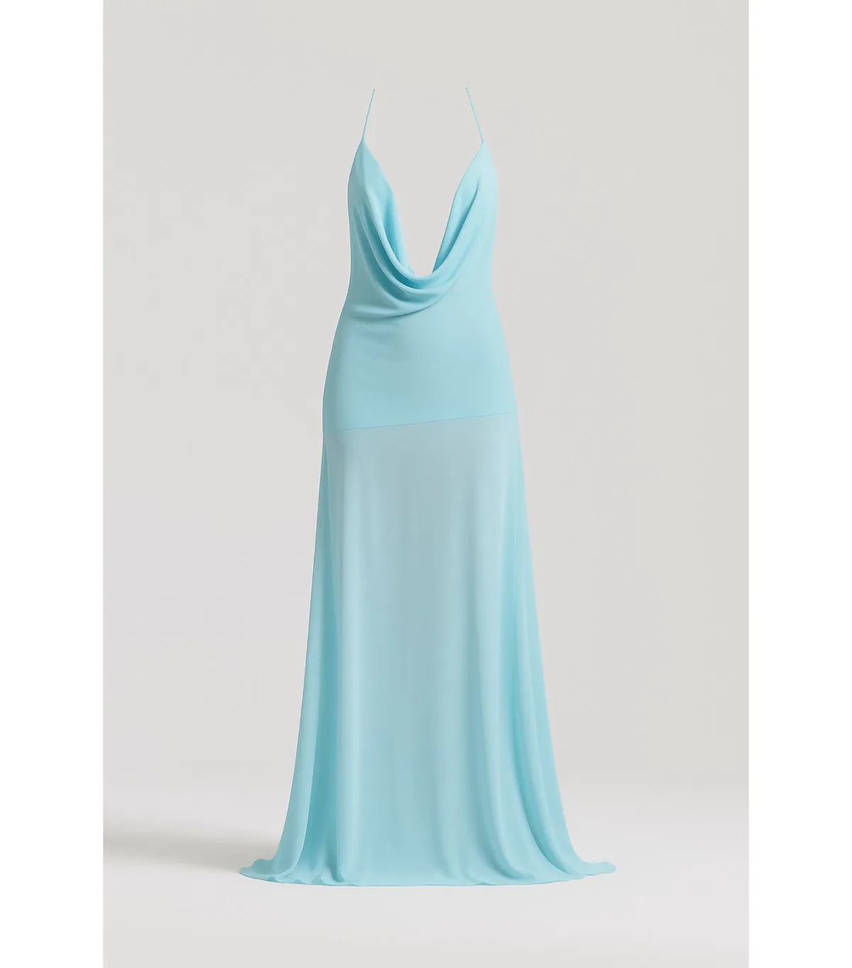 Natalie Rolt Dimity Maxi Gown in Baby Blue Size AU 8 - Image 1