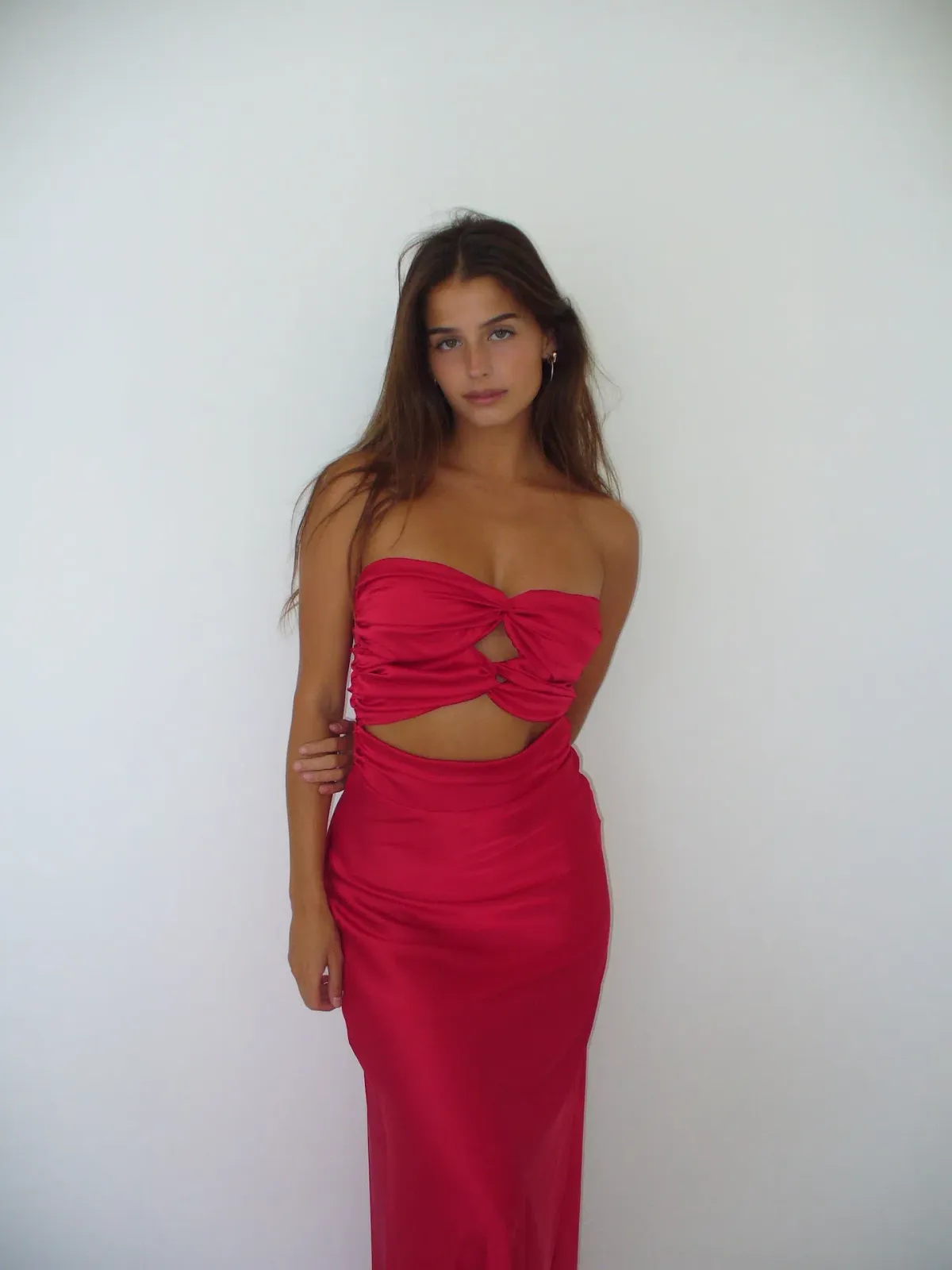 HNTR the Label Inka Gown Wine Size S / AU 8 - Image 2