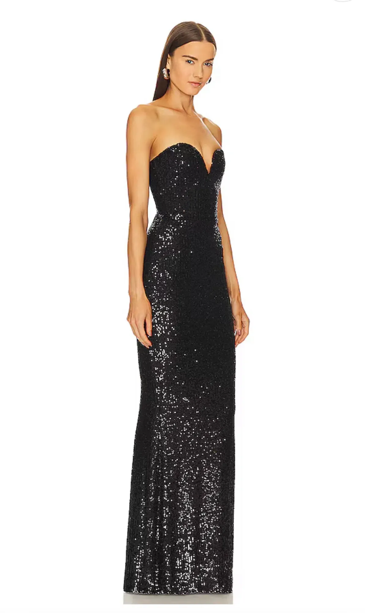 Nookie Lumiere Maxi Gown Black Size M / Size Au 10 - Image 2