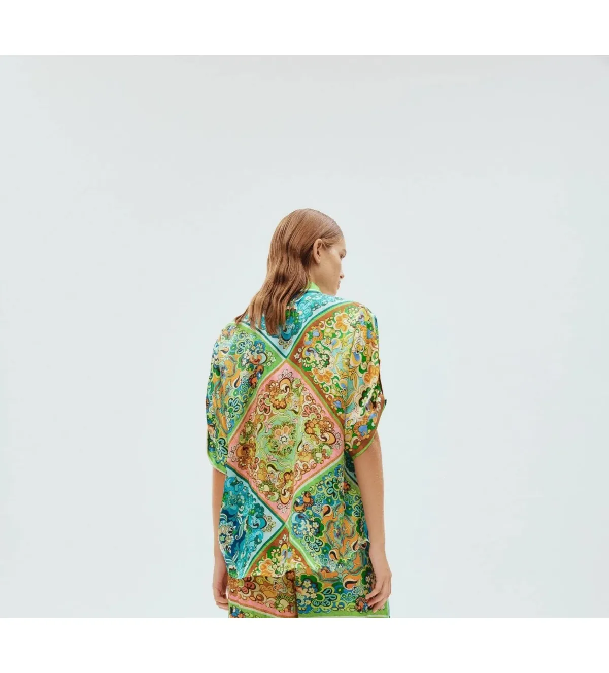 Alemais Dreamer Shirt Multi Print Size AU 6 - Image 4