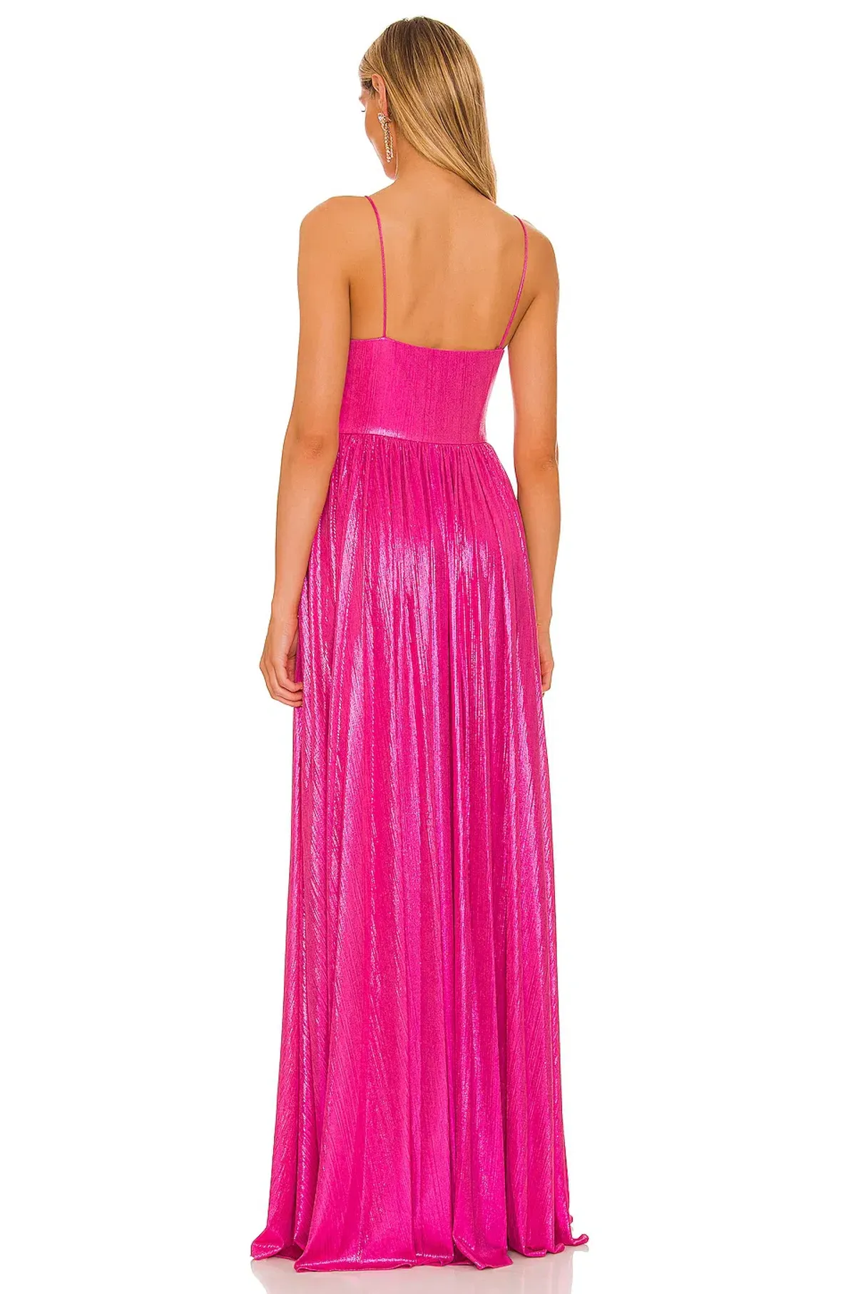 Retrofete Doss Gown Hot Pink Size S / AU 8 - Image 3