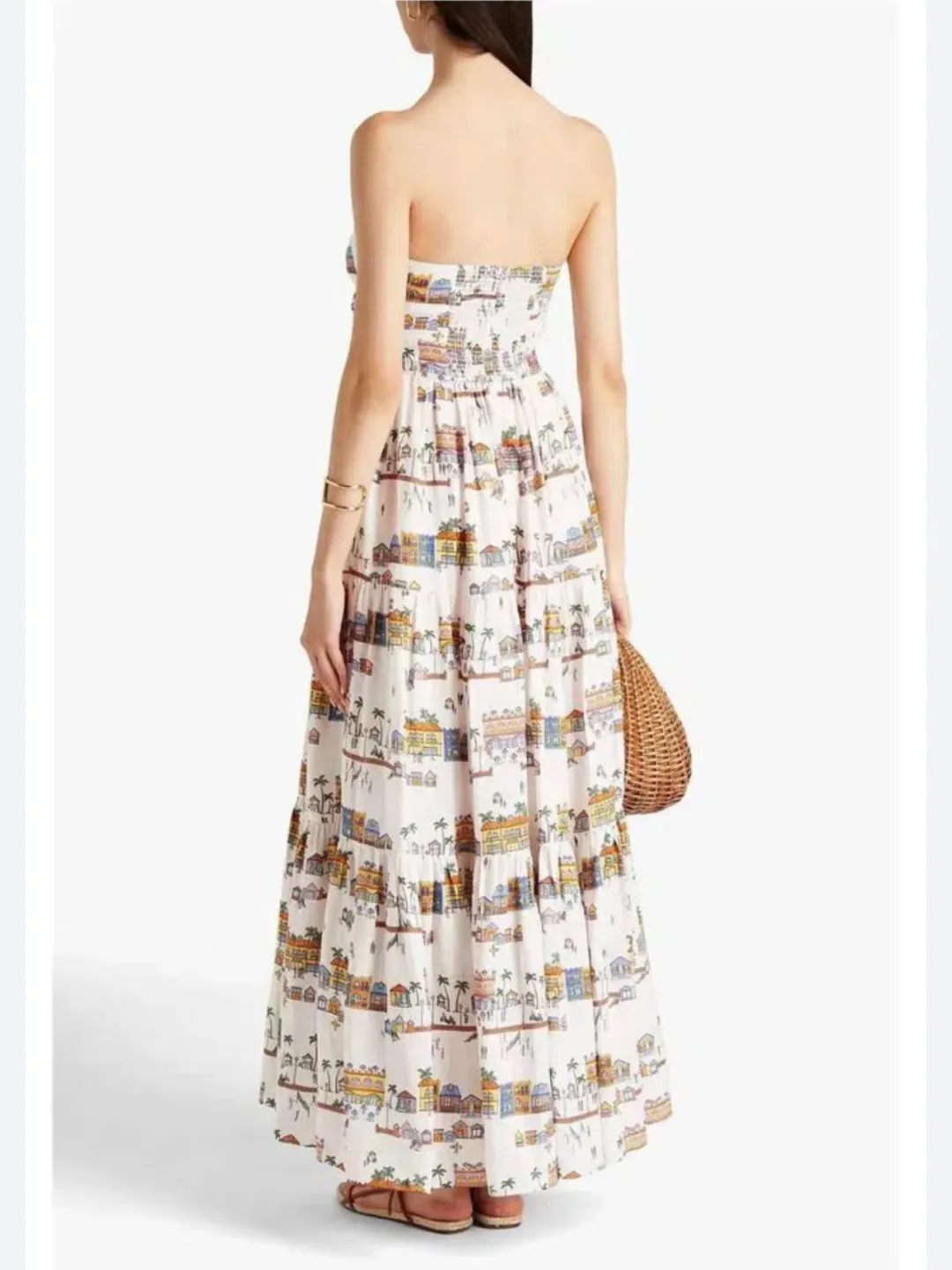 Zimmerman Mae Dress Maxi Print Size AU 8 for rent on The Volte - main image