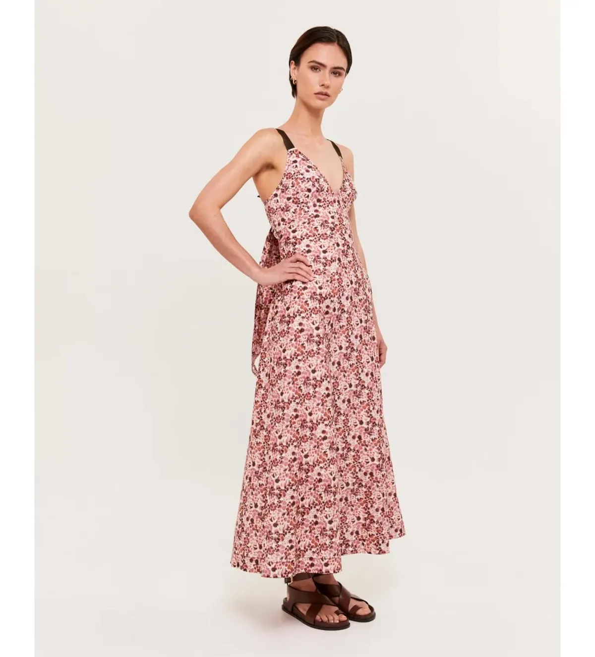 Saba Pebble Panel Midi Dress Multi Size AU 4 - Image 2