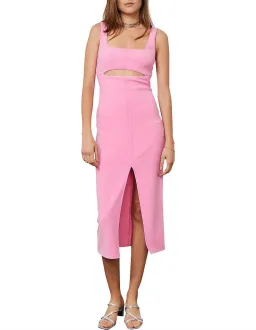 Bec & Bridge Margaux Mouth Midi Dress Pink Size 14 for rent on The Volte - image 1