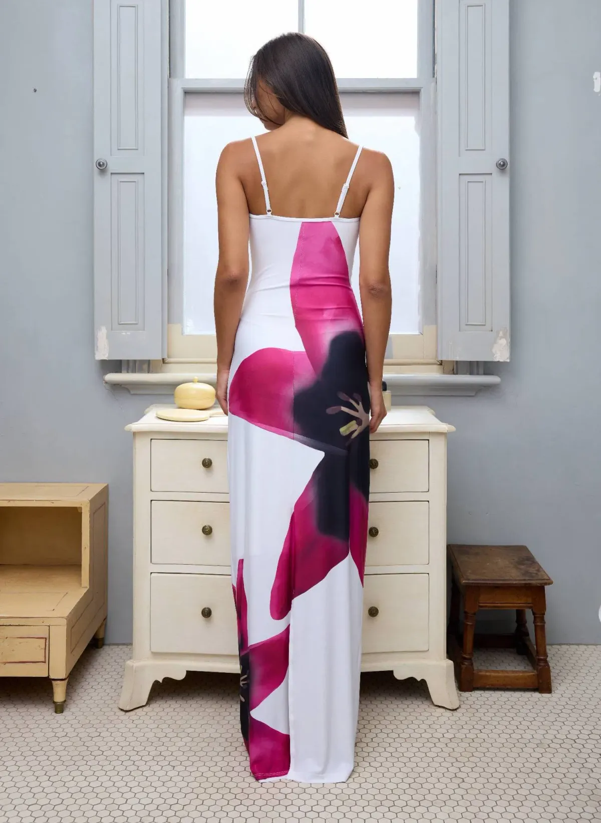 With Harper Lu Pearl Lily Slip Maxi Dress Floral Size S / AU 8 - Image 2